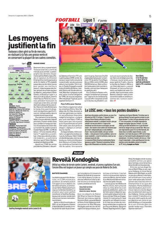L'Équipe du Dimanche 14 Septembre 2025.PDF