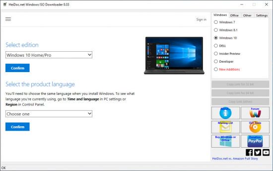 Microsoft Windows and Office ISO Download Tool 8.03 Multilingual