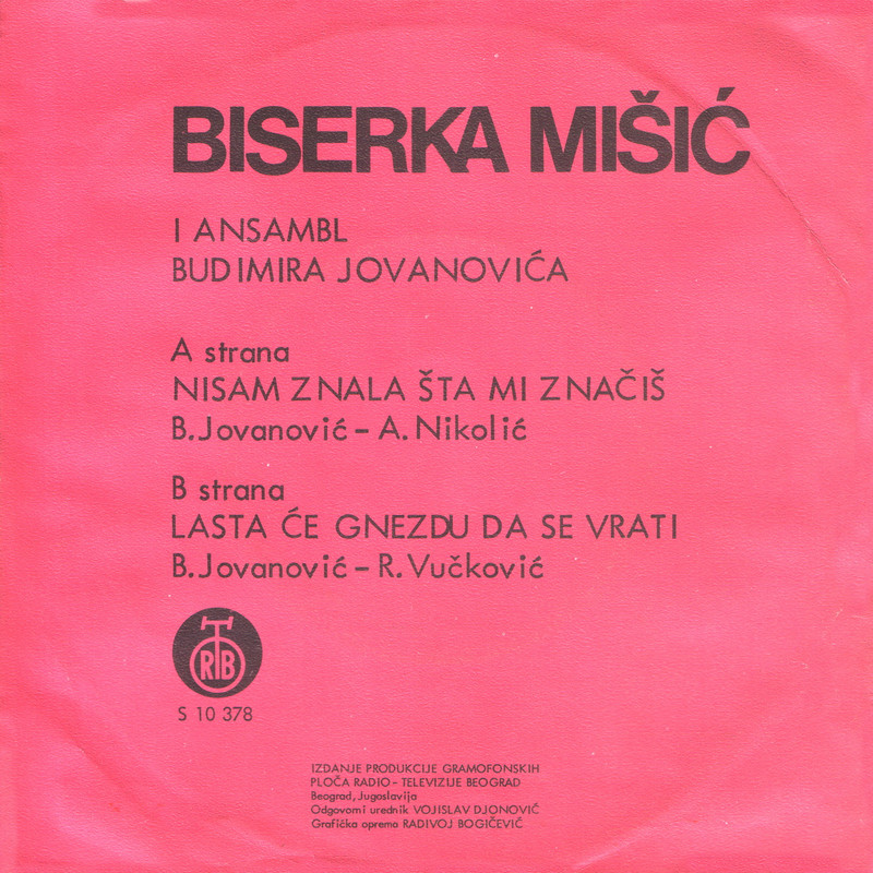 Biserka Misic 1976 z