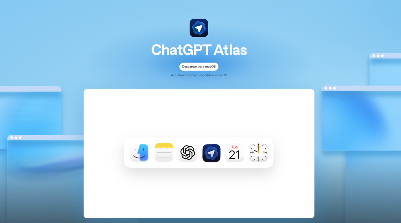 Qué es ChatGPT Atlas, el Navegador IA de OpenAI que busca revolucionar la búsqueda de Internet