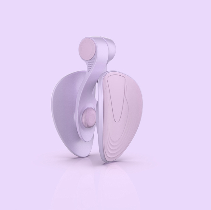 Purple Multi-functional Pelvic Floor Muscle Trainer - Postpartum Recovery and Leg Shaping Device