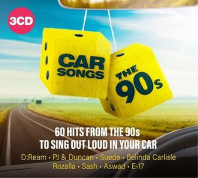 VA - Car Songs The 90s (3CD, 2019)