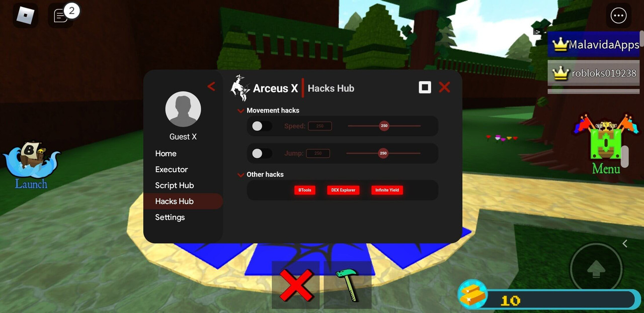 arceus x 3.1.0 apk