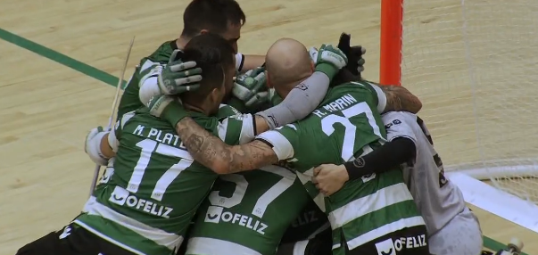 HÓQUEI EM PATINS: SPORTING SAGRA-SE CAMPEÃO EUROPEU