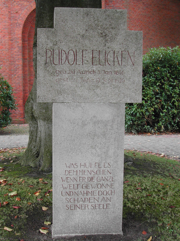 Aurich-Friedhof-Grab-von-Rudolf-Eucken
