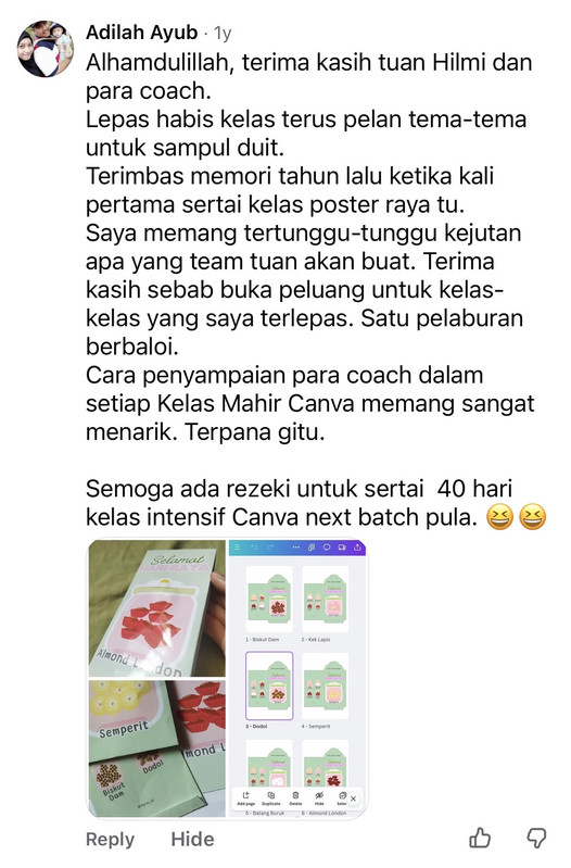 Testimoni Pelajar 1