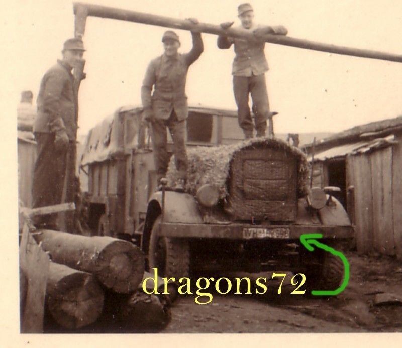 Kfz,Lkw Soldaten WH bauen Garage für Winter