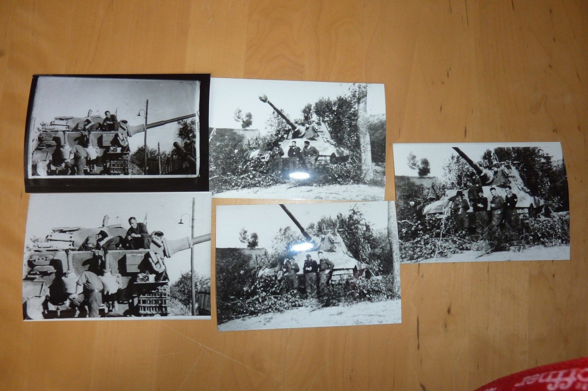 5 x KÖNIGS TIGER PANZER Abt. 505 , Endkampf, 1944.