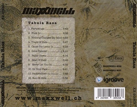 Maxxwell - Tabula Rasa [WEB] (2014) Lossless