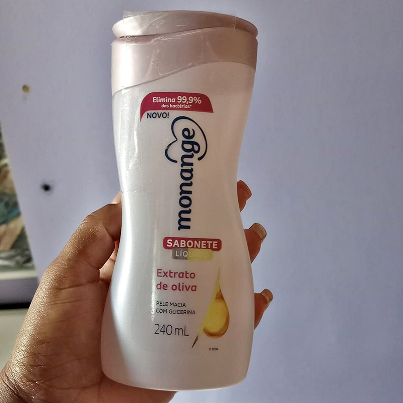 Monange Sabonete Líquido Extrato De Oliva 240Ml