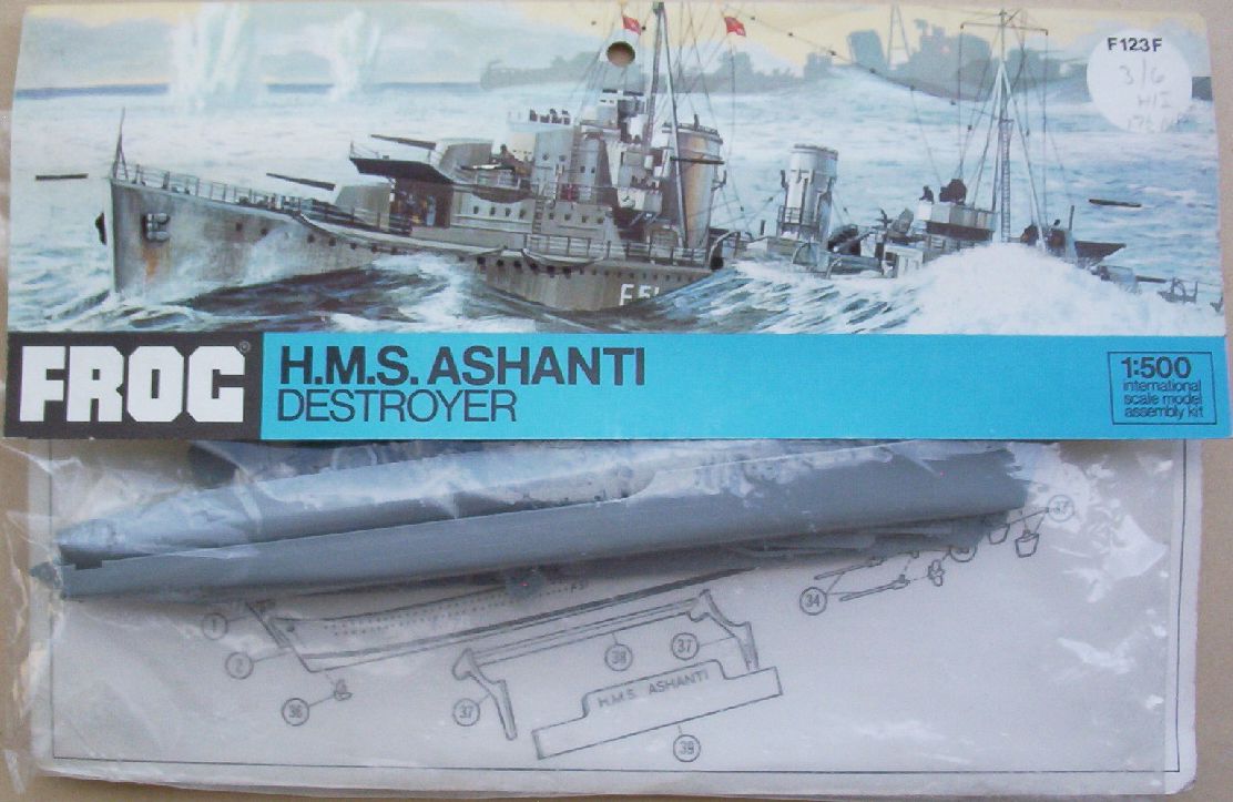 Frog 500 H.M.S. Ashanti Destroyer
