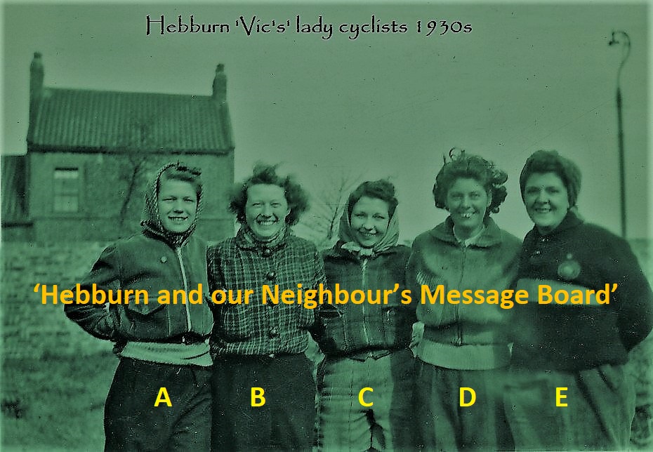 NAMESHebburn-Lady-Vic-Cyclists-Copy