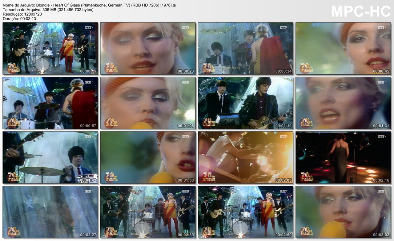Blondie - Heart Of Glass (Plattenküche, German TV) (RBB HD 720p) [1978].ts