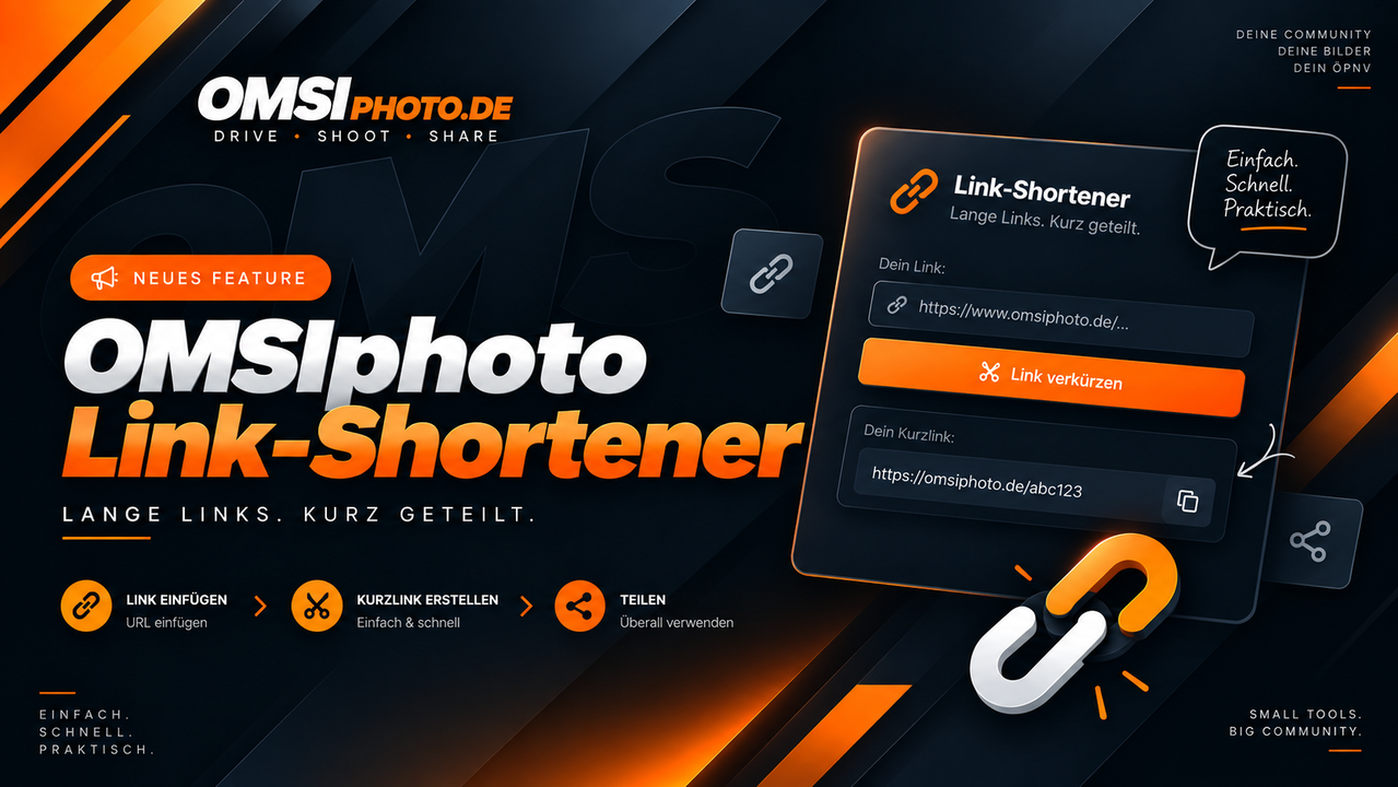 OMSIphoto Link-Shortener ist jetzt verfügbar
