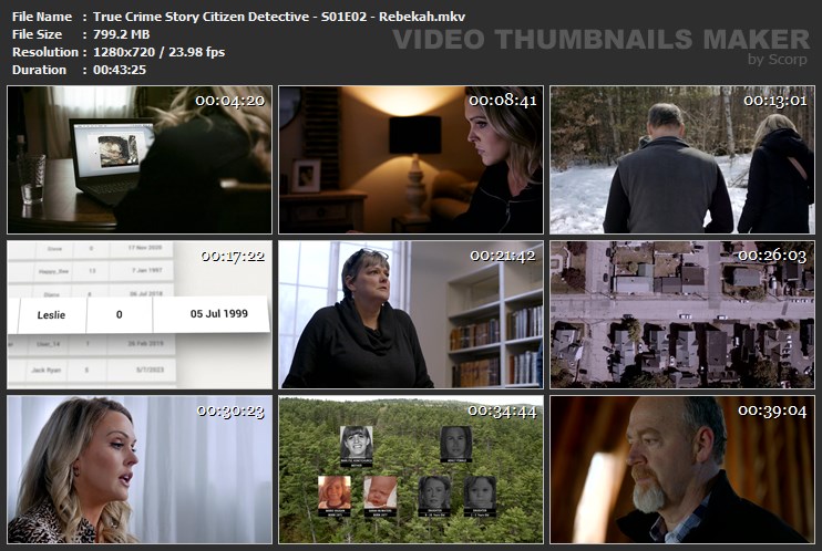 True Crime Story Citizen Detective - S01E02 - Rebekah.mkv