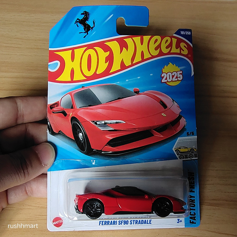 NEW HOT WHEELS 2025 Case K FERRARI SF90 STRADALE Red International