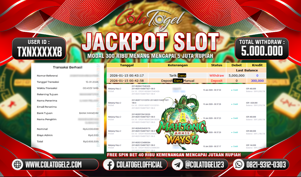 JACKPOT SLOT GACOR!!