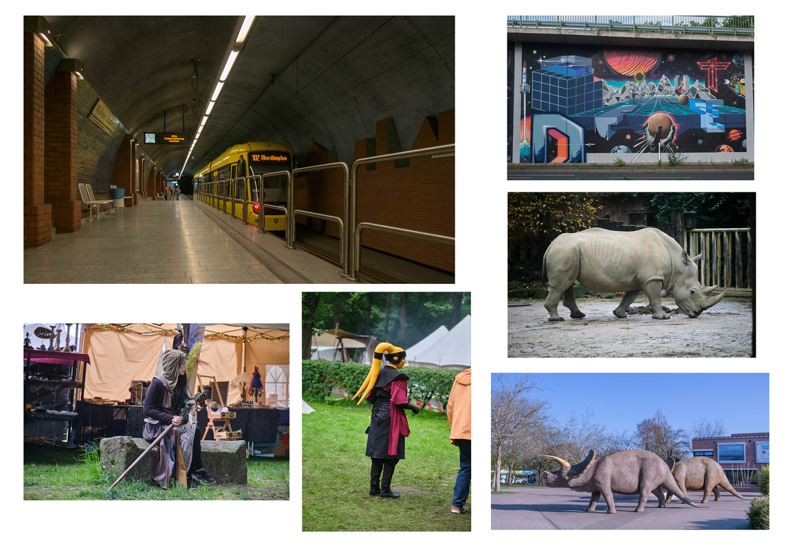 verwendete Fotos zeitreisende