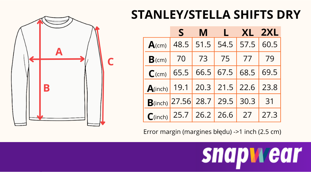 STANLEY/STELLA SHIFTS DRY PRINT ON DEMAND