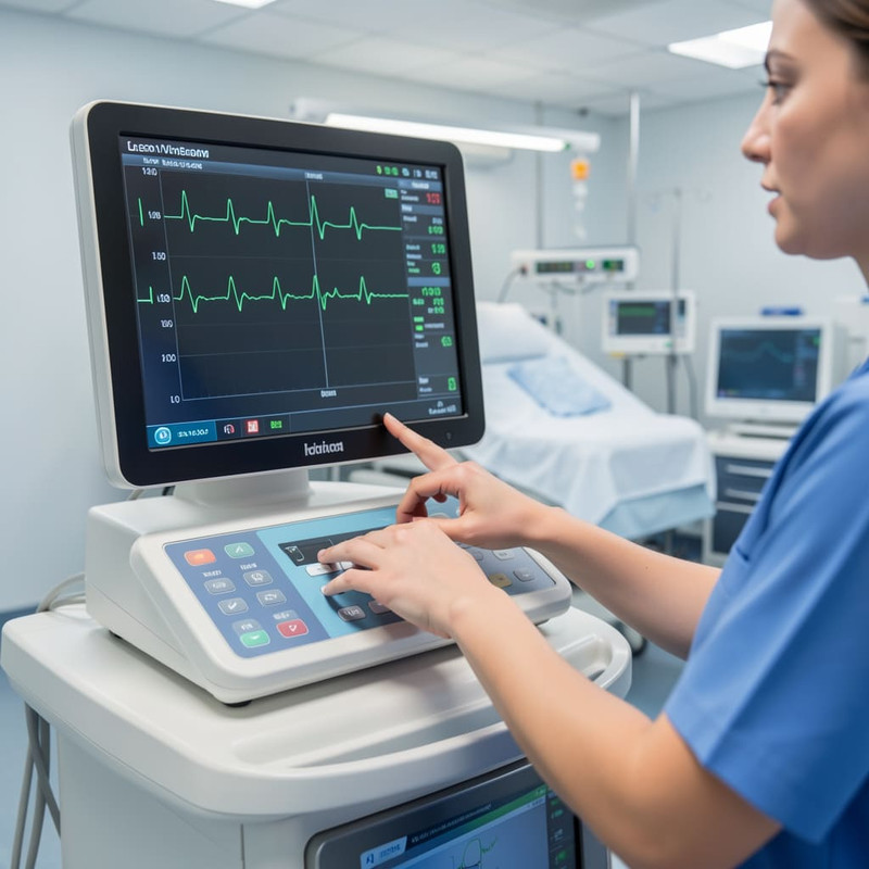 Врач наблюдает состояние в стационаре