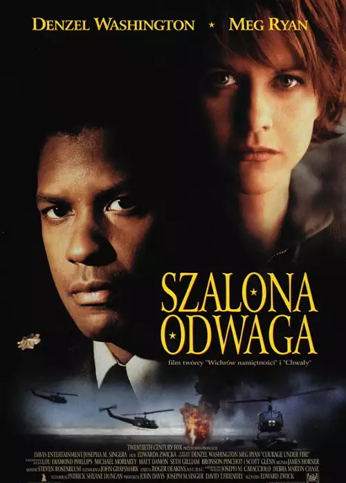 Szalona odwaga - Courage Under Fire (1996) PL.1080p.BluRay.H265-FT / Lektor PL
