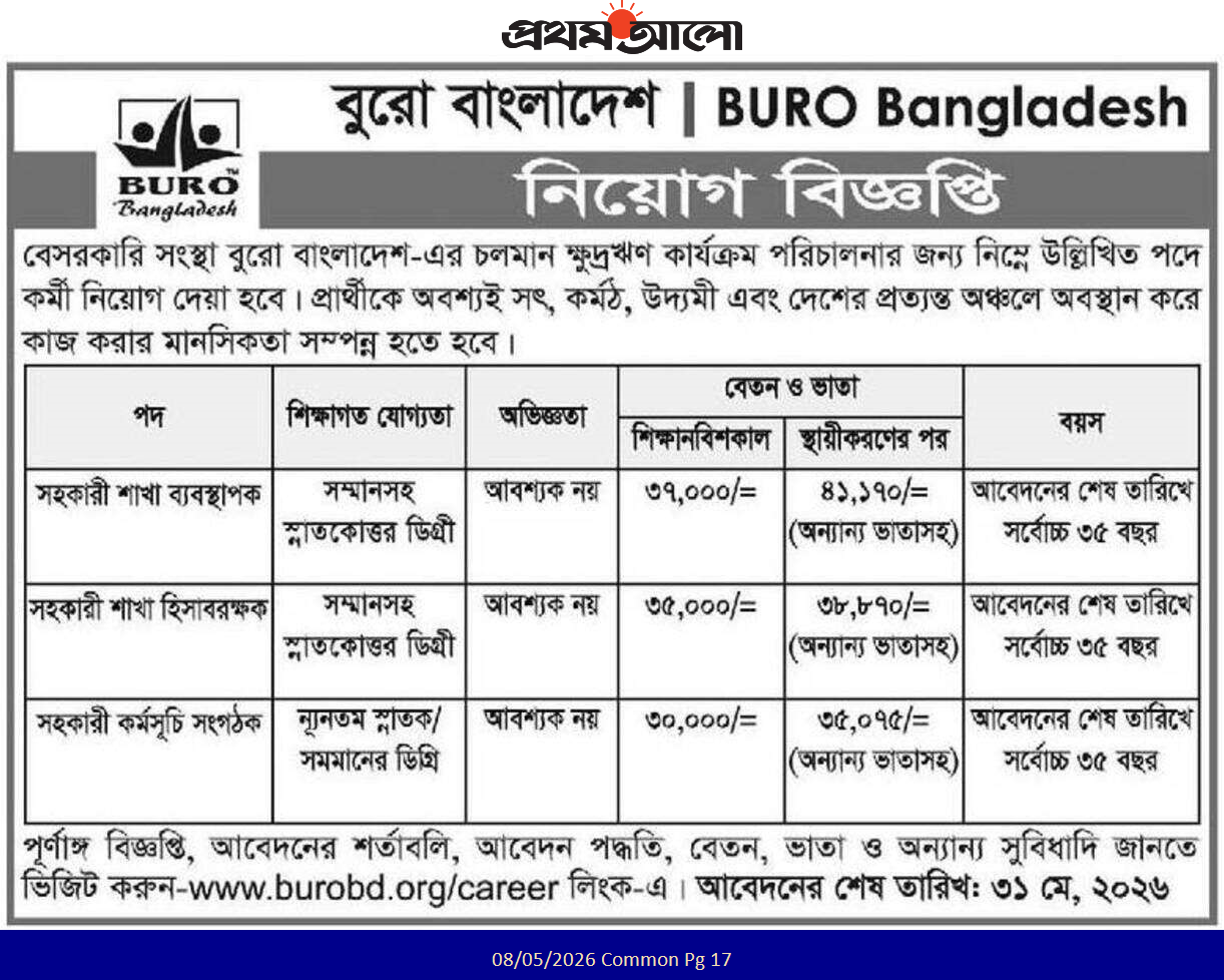 BURO-Bangladesh-Job-Circular-1