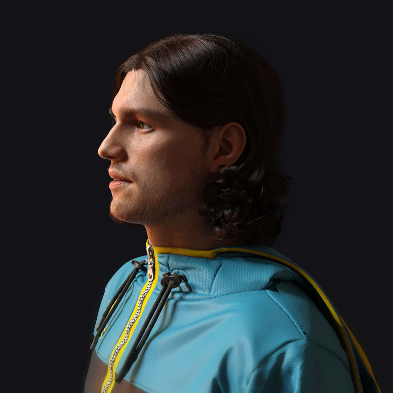 Gopnik Hair for Genesis 9