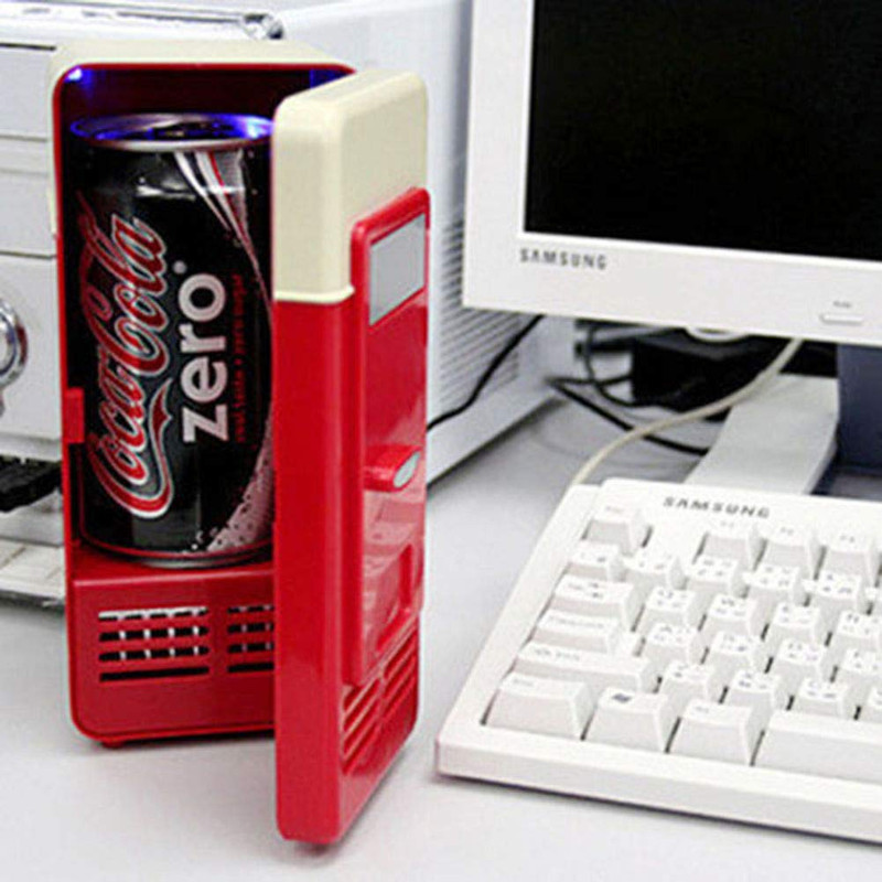 Small Mini Usb Cans Fridge Beverage Cooler And Refrigerator Usa