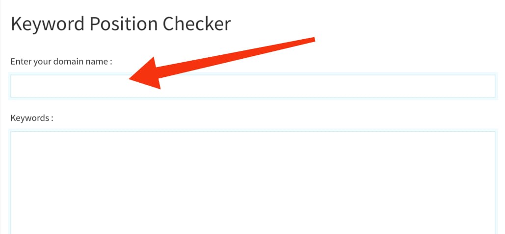  Keyword Position Checker