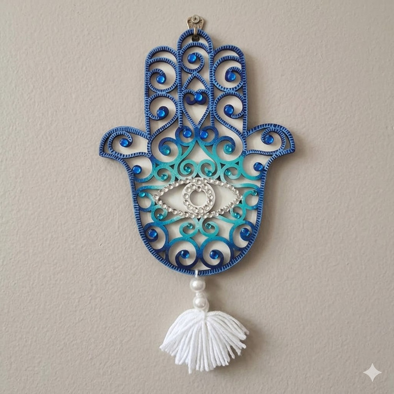 Pen Mandala Advanced art Hamsa Hand DIY kit | Free video tutorial