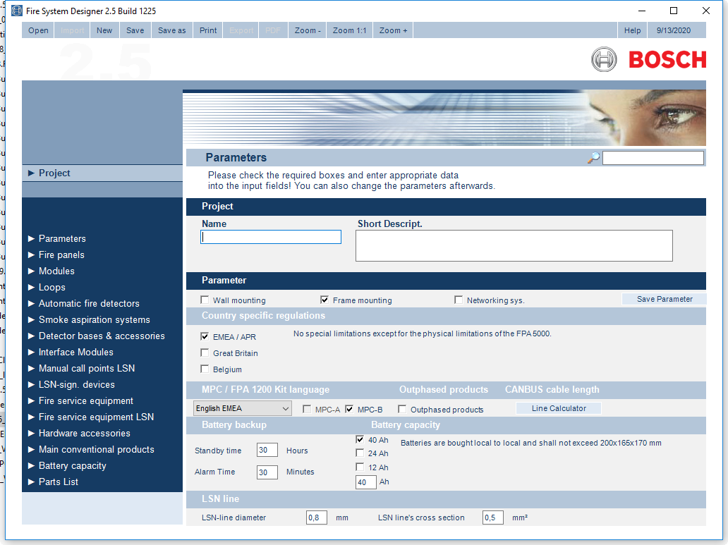 Fire System Designer Bosch Fire System Designer Bosch