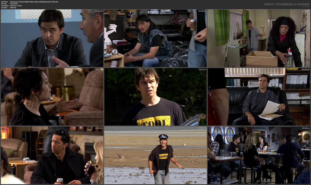 Outrageous Fortune S06E01 What a Rash and Bloody Deed Is This.mkv