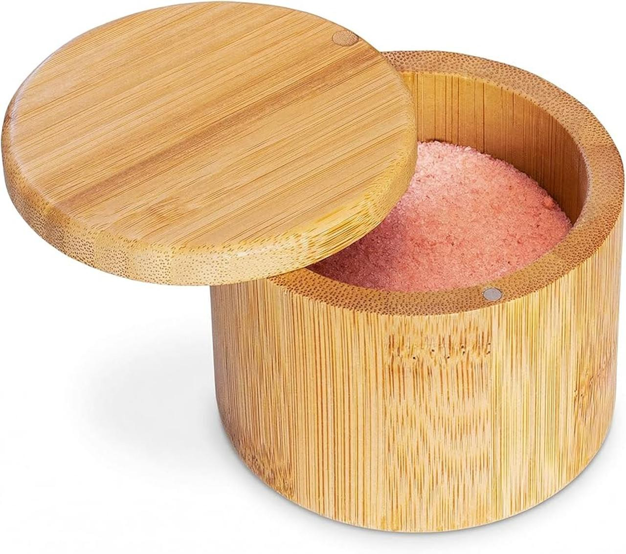 wooden salt box for kitchen