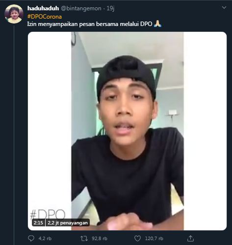 Bintang Emon dalam video