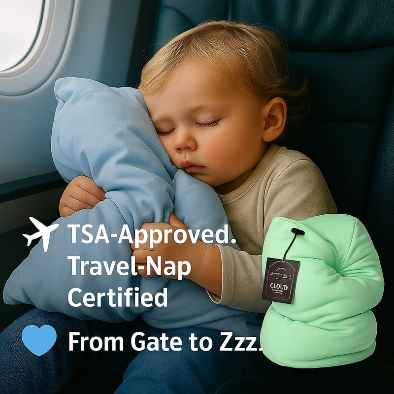 TSA travel pillow for toddlers