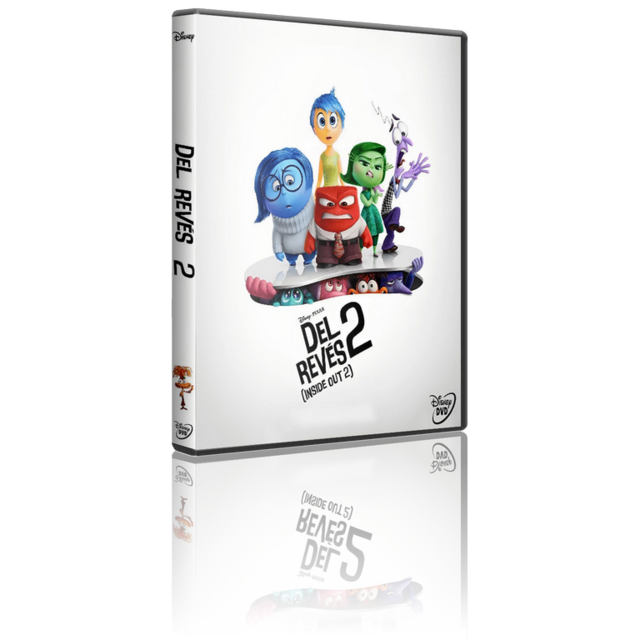Portada - Del Revés 2 (Inside Out 2) [DVD9 Full][Pal][Cast/Ing/Cat][Sub:Varios][Animación][2024]