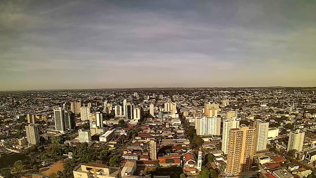 Campo Grande nesta manhã de terça-feira