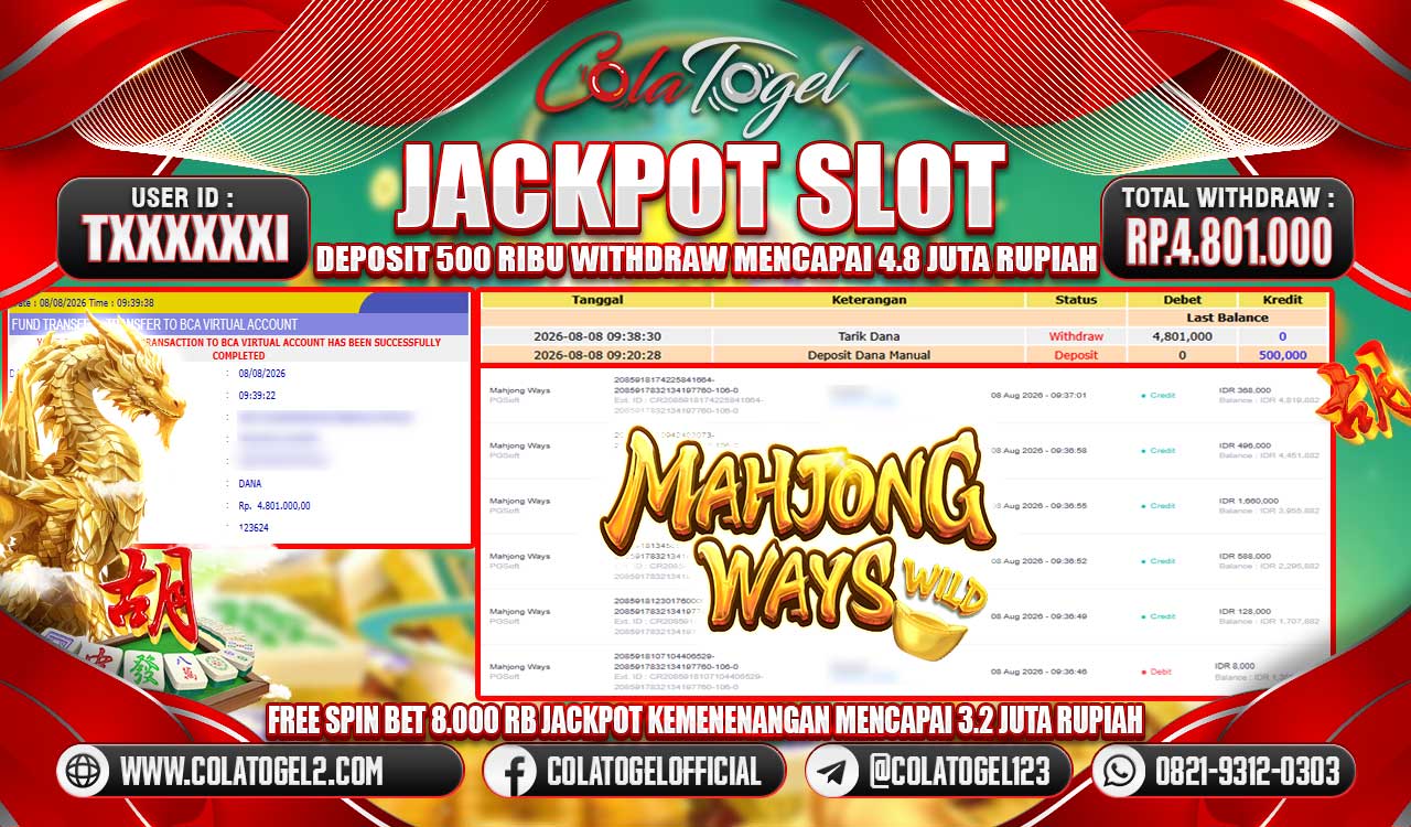 JACKPOT SLOT GACORR!!