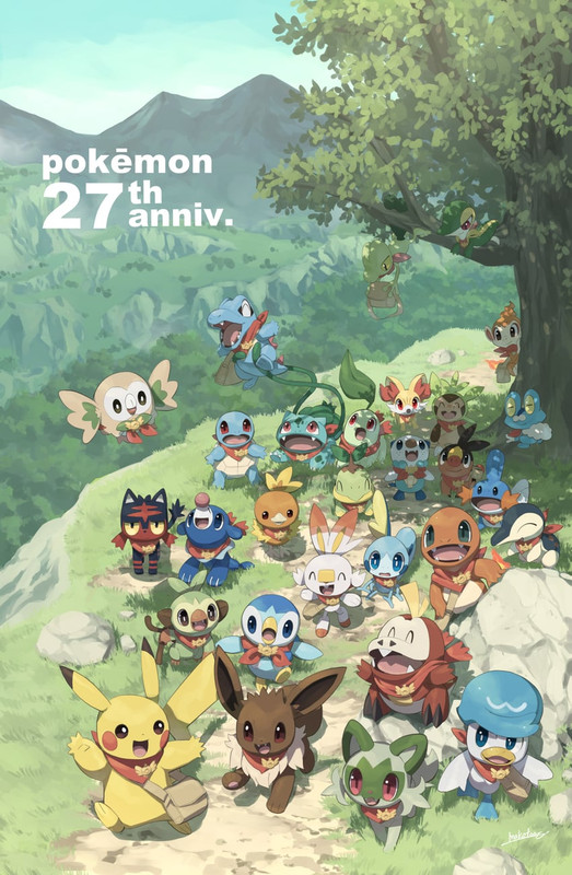 pikachu-eevee-rowlet-piplup-oshawott-and