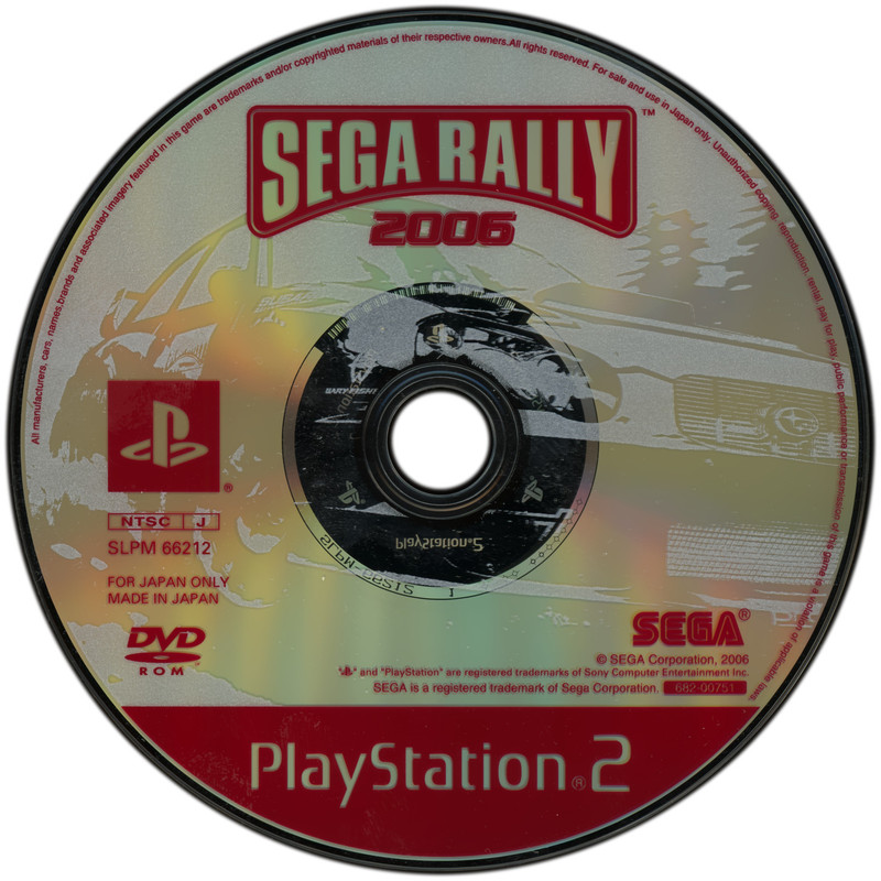 SEGA Rally 2006 (SLPM-66212) (dvd)