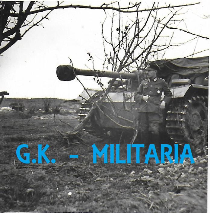 Foto Wehrmacht Sturmgeschütz Langrohr Rußland