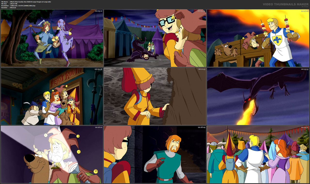 What's New Scooby-Doo S02E10 Large Dragon at Large.mkv