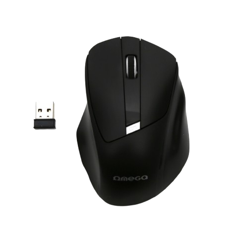 RATO OMEGA WIRELESS 2.4GHZ 1000/1200/1600DPI USB PRETO OM216B 45860