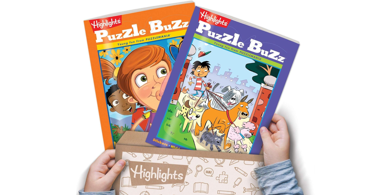 Educational Fun: Highlights Puzzle Buzz Books for Just Educational Fun: Highlights Puzzle Buzz Books for Just