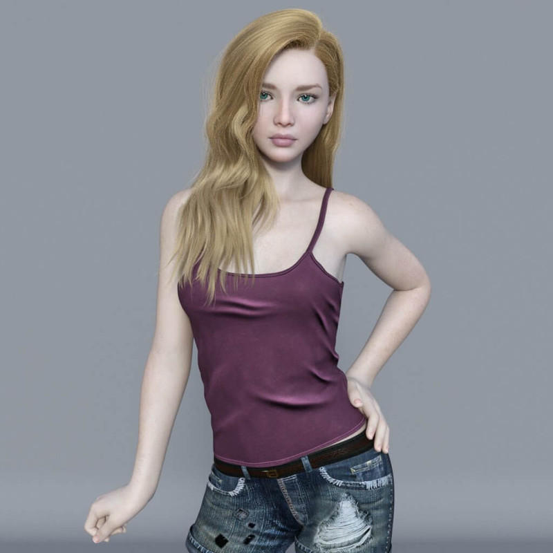 Britney Character Morph for Genesis 8.1 Female