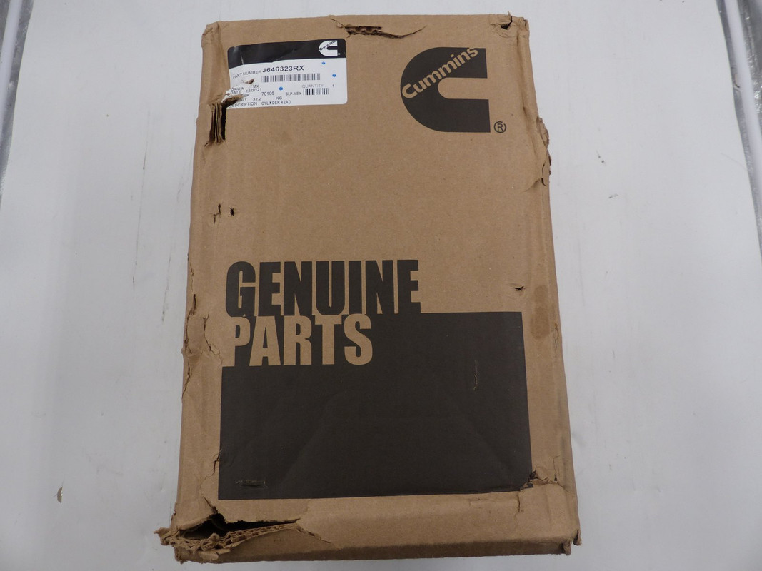 CUMMINS GENUINE PARTS 3646323RX CYLINDER HEAD FOR DIESEL ENGINE