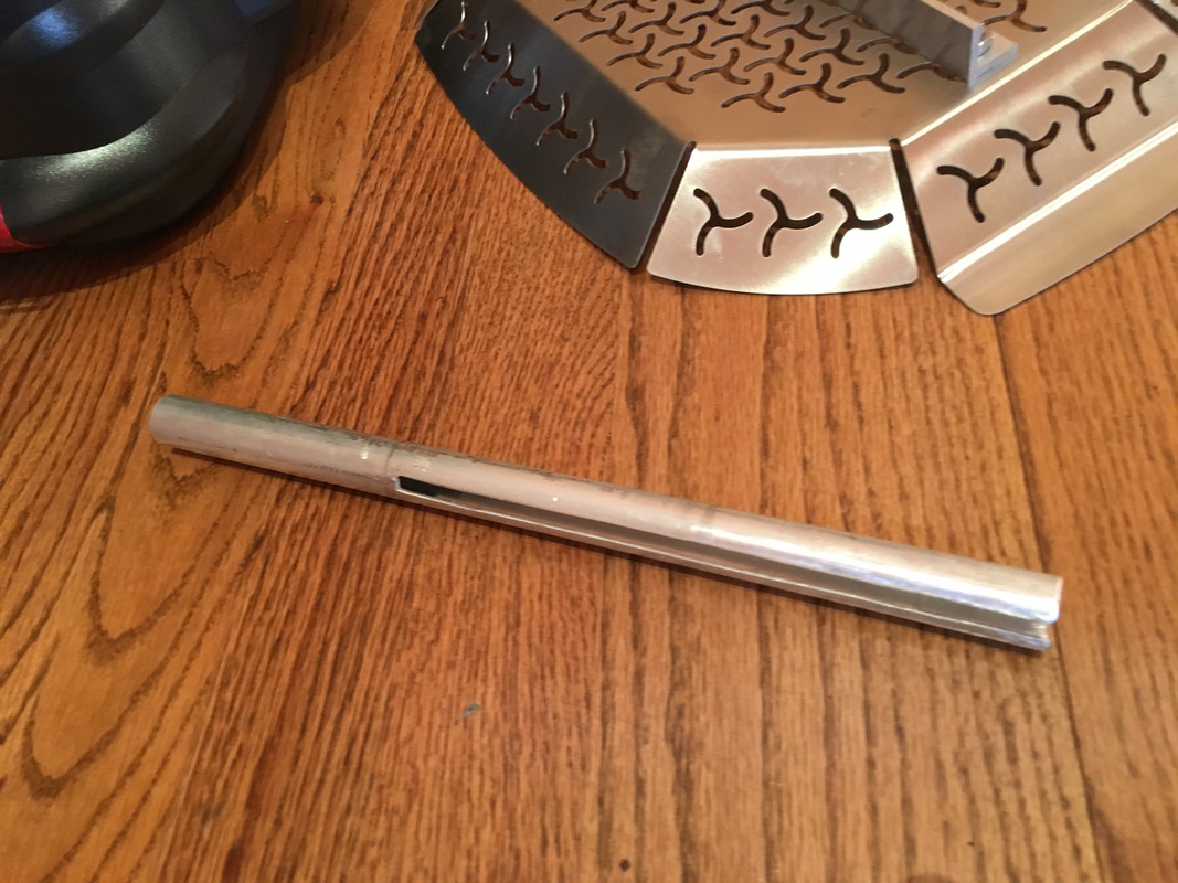 Aluminum Tube with slot