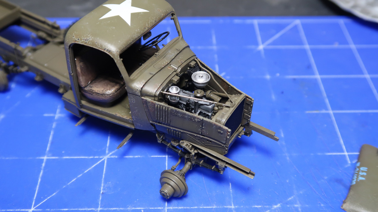 MiniArt – Maquette Camion Dépanneuse AA Type – Échelle 1:35, Kit Plastique Non Assemblé