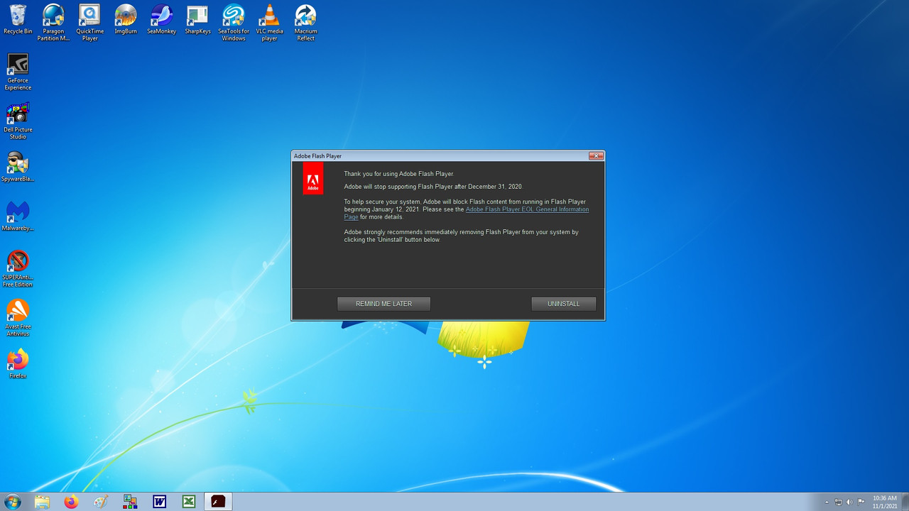1(Adobe flash player)