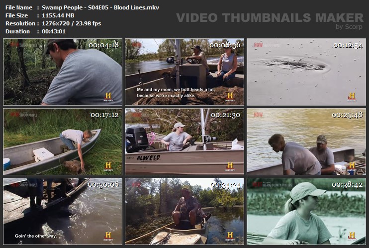 Swamp People - S04E05 - Blood Lines.mkv